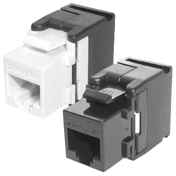 Datwyler, Keystone Cat6, Unshielded, KU-T 1/8 UTP RJ45, Toolless