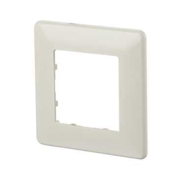 Afdekraam 80x80mm, Ral9010