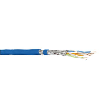 Datakabel Cat7/F, S/FTP 10GBit, GC1000 plus23, Eca, LSOH Blauw (AWG23), 1000m