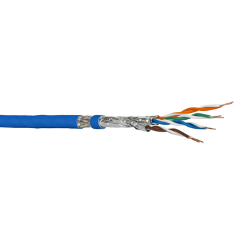 Datakabel Cat7a/Fa, S/FTP 25GBit, GC1300 pro22, Dca, LSOH Blauw (AWG22), 500m