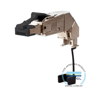 Field Plug Pro, RJ45, Cat6a/klasse Ea, 360 graden selecteerbaar, DNV maritiem