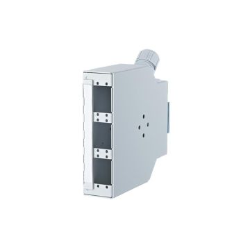 FO DIN-Rail box, 6xSCD, metaal, ANT splicehouder, B34xH125xD132, 5mm