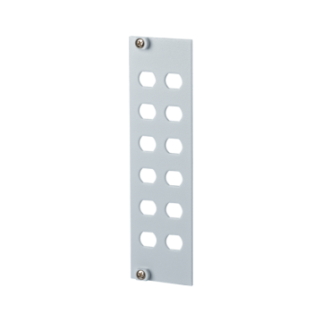 FO OpDAT REGpro Frontplaatje 12xST, leeg