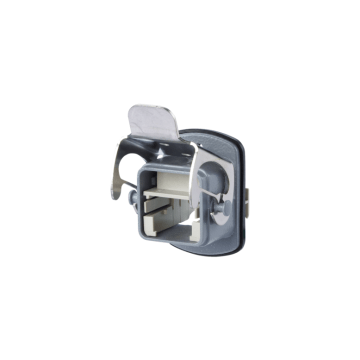 Industriele IP67 V5, inbouwflens metaal, leeg, excl. female stekker