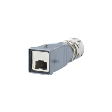 Industriele IP67 V5, plug behuizing metaal, leeg, excl. male stekker
