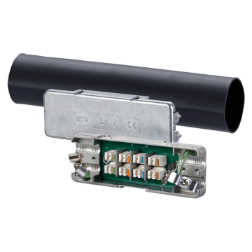 Kabelverbinder, Cat,7A, IP67 bescherming dmv speciale krimpkous