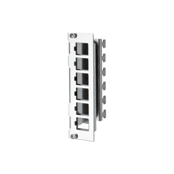 Keystone Moduledrager 6P, 3HE, Edelstaal