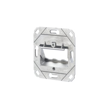 Module fit draagraam 3v leeg, metaal, excl. Afdekraam, centraalplaat enz.