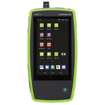 Netally, LR10G-200,LINKRUNNER 10G ADVANCED ETHERNET TESTER