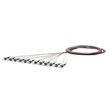 Pigtail OM3, FC/PC, 2m, set van 12 kleuren