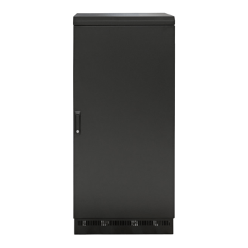 ProLine, IP55 Staande kast 42HE, B800xD800xH2160, voorgemonteerde plint, RAL9005