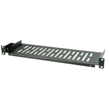 ProLine, Legbord <10kg, halfzwevend vast, 1HE, D250mm, 19 inch, RAL9005
