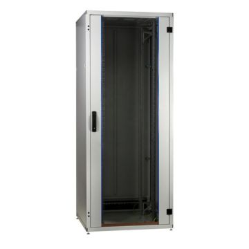 ProLine, Patchkast 24HE, B800xD800xH1163, voor glas-achter plaat, RAL7035