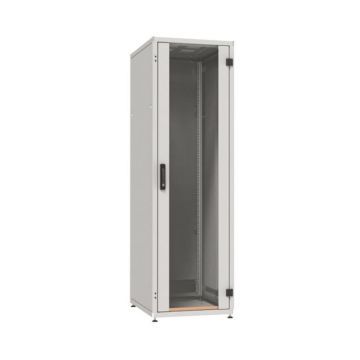 ProLine, Patchkast 42HE, B600xD800xH1963, voor glas-achter plaat, RAL7035