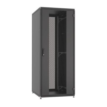 ProLine, Patchkast 47HE, B800xD1200xH2186, voor- en achterdeur 2 delig, geperforeerd, RAL9005