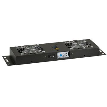 ProLine, Wandkast ventilator, dak-unit, 2v + Thermostaat, RAL9005, excl netsnoer