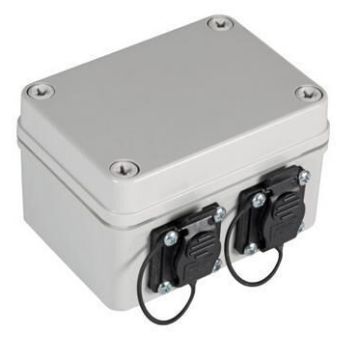 CP Box IP67, B80xH45xD110mm, 2xM16 wartel ingang, leeg