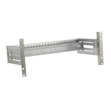 DIN-Rail paneel, incl. 4HE, 19 inch bevestingingsset