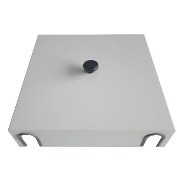 FO kabel overlengte BOX, ruimte voor 50m kabel met een OD tot 10mm, muurbevestiging
