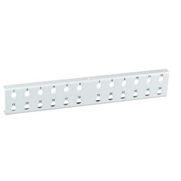 FO wandbox distributieplaat 12 ST, grijs, tbv 05061000/05061000V2, EOL