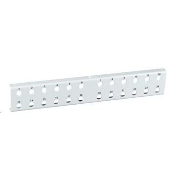 FO wandbox distributieplaat 24 ST, grijs, tbv 05061000