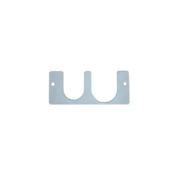 FO wandbox, invoerplaatje met 1x M20, 1x M25, U-uitsparing