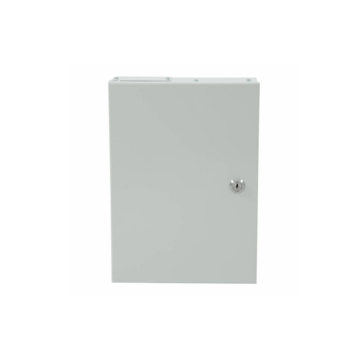 FO wandbox, Mini, 12x SC/E2000/LCD, leeg, RAL7035, incl.1 lascassette/deksel/1xANT houder