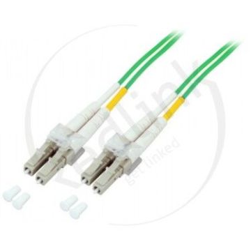 Glasvezel Patchkabel, OM5, DX, LC/pc-LC/pc, LSZH, Lime, 7.5m, Fig 8