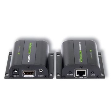 HDMI Extender met IR over RJ45 Cat5E/6/6A/7, tot 60m