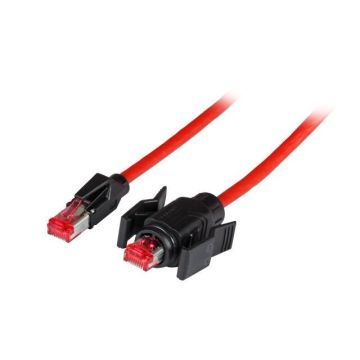 IP67 Patchkabel S/FTP, Cat6A, PUR, 5m, tbv artnr.05061371, EOL