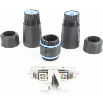 Kabelverbinder, Cat6A IDC/LSA Toolles, IP68 waterdicht, 500Mhz