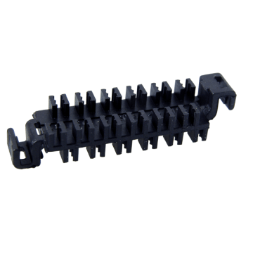 Lascassette trekontlasting, tbv pigtails 900um, zwart