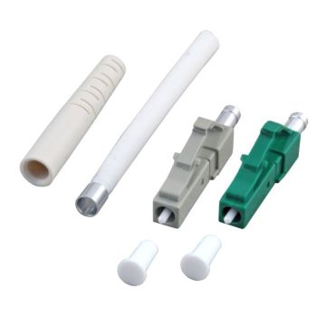 LC/PC connector SM, ferrule 126µ, 1.8mm(incl. tule), 10 stuks