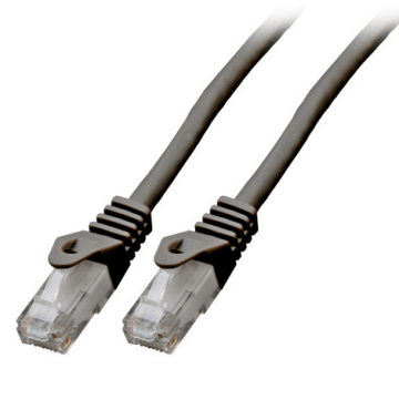 Patchkabel U/UTP, Cat6, LSOH, CCA, zwart, 5m, EOL op=op