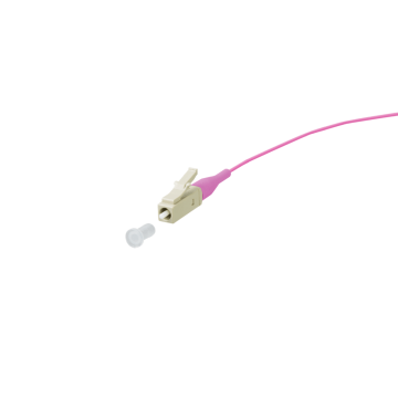 Pigtail OM4, LC/PC, 2m, LSZH, Lila