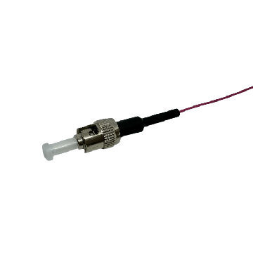 Pigtail OM4, ST/PC, 2m, LSZH, Lila