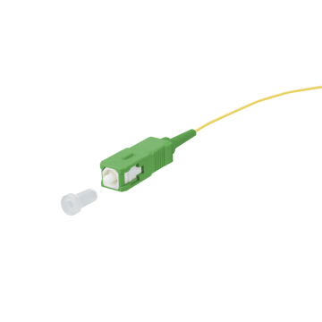 Pigtail OS2, SC/APC8, G652D, 2m, LSZH, geel