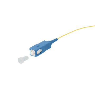 Pigtail OS2, SC/PC, G652D, 2m, LSZH, geel