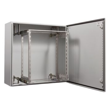 AX IT 19" wandkast, 13HE, B600xH760xD300, pullout, max 40kg