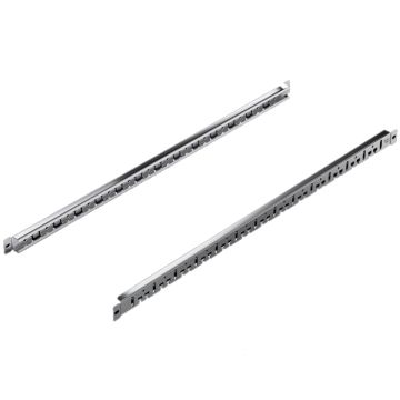 VX IT Kabelopvangrail, behuizing B1000xD1000mm, combi C- en Kabelgeleidingsrail, VE=4