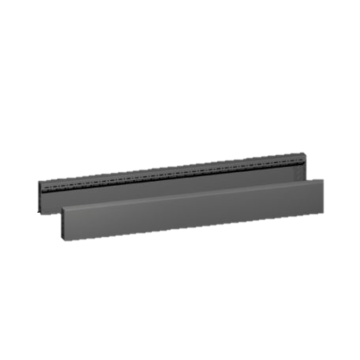 VX Sokkelplinten zijkanten, D1000xH100, RAL9005, 2st