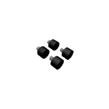Set rubber pootjes,4 stuks tbv kabelrollers