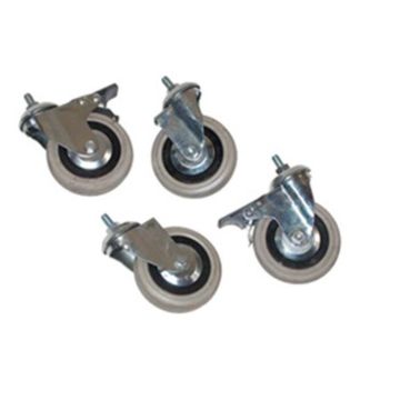 Set wielen,4 stuks tbv kabelrollers