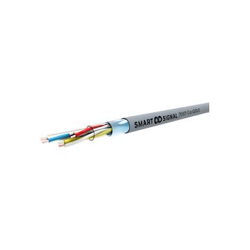 Signaalkabel, JY(st)Y 2x2x0.8+0.8, Cca.s2.d2.a3, Grijs