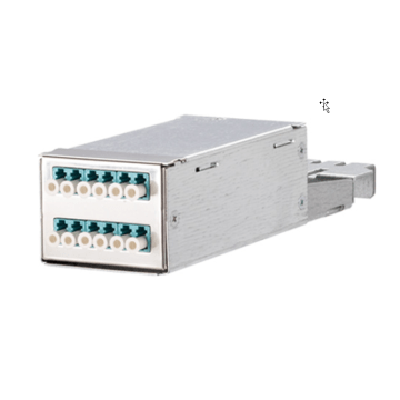Subassembly inschuifmodule, 6xLCD OM3 turkoois