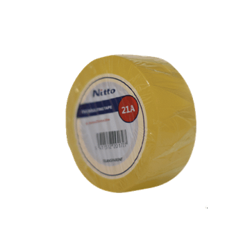 Tape, Nitto, PVC, 25mm, transparant, rol 10m, EOL