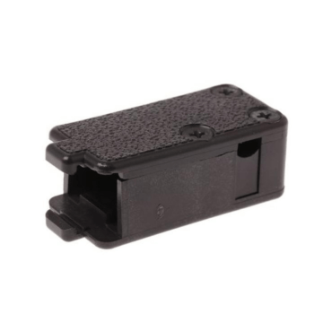 TE Connectivity, Sub-D kap, 9 polig, kunststof, zwart, 20.44x43.18x16mm