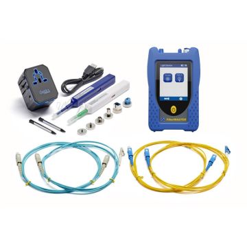 TREND, FiberMASTER Quad MM/SM Licht Bron, incl.VFL, Video Probe Poort, excl. Power Meter