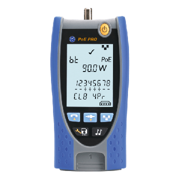 TREND, PoE Pro, Datakabel- en PoE-tester met Cloud Rapportage via Bluetooth Anyware App