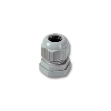 Wartel inclusief Moer, M20x1.5, grijs, geschikt voor kabeldiameter 8-12mm